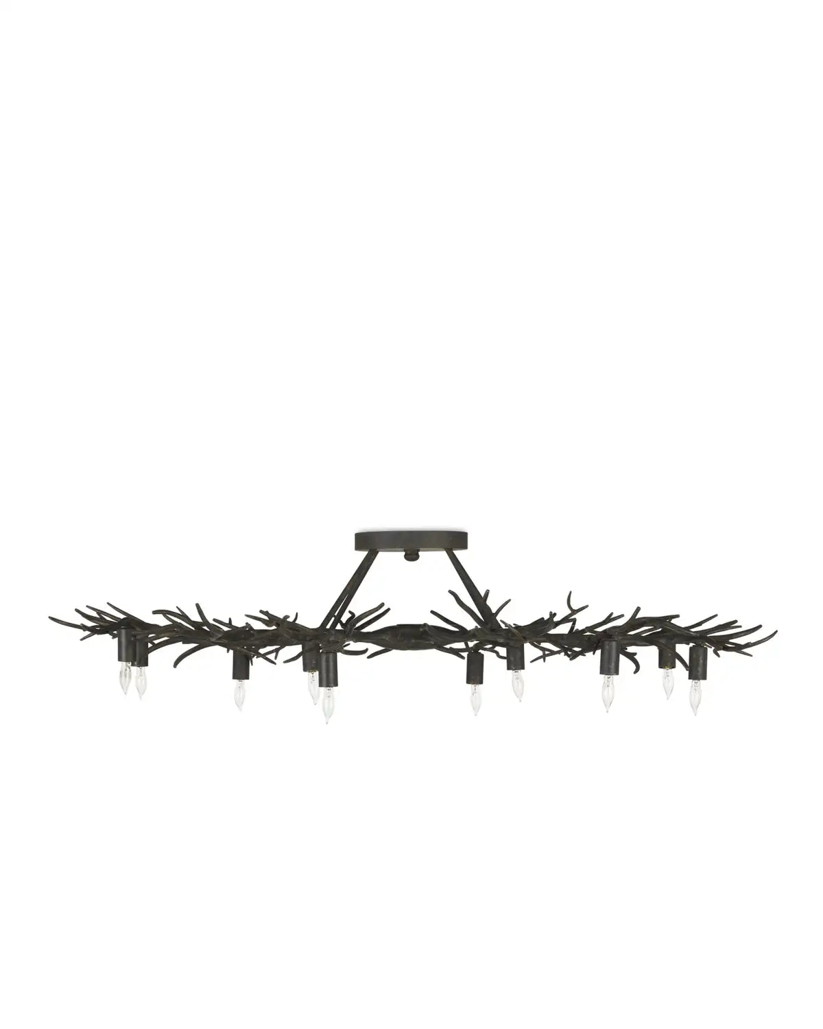 CURREY & COMPANY, RAINFOREST SEMI-FLUSH MOUNT, SEMI FLUSH MOUNT LIGHT