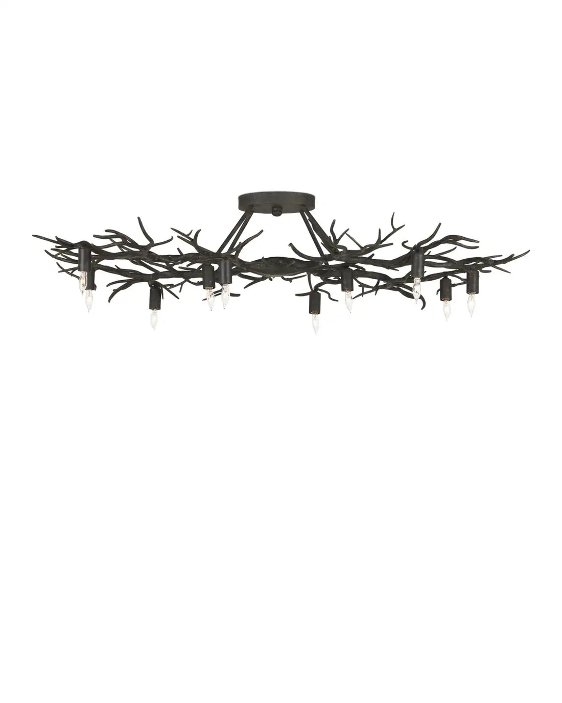 CURREY & COMPANY, RAINFOREST SEMI-FLUSH MOUNT, SEMI FLUSH MOUNT LIGHT