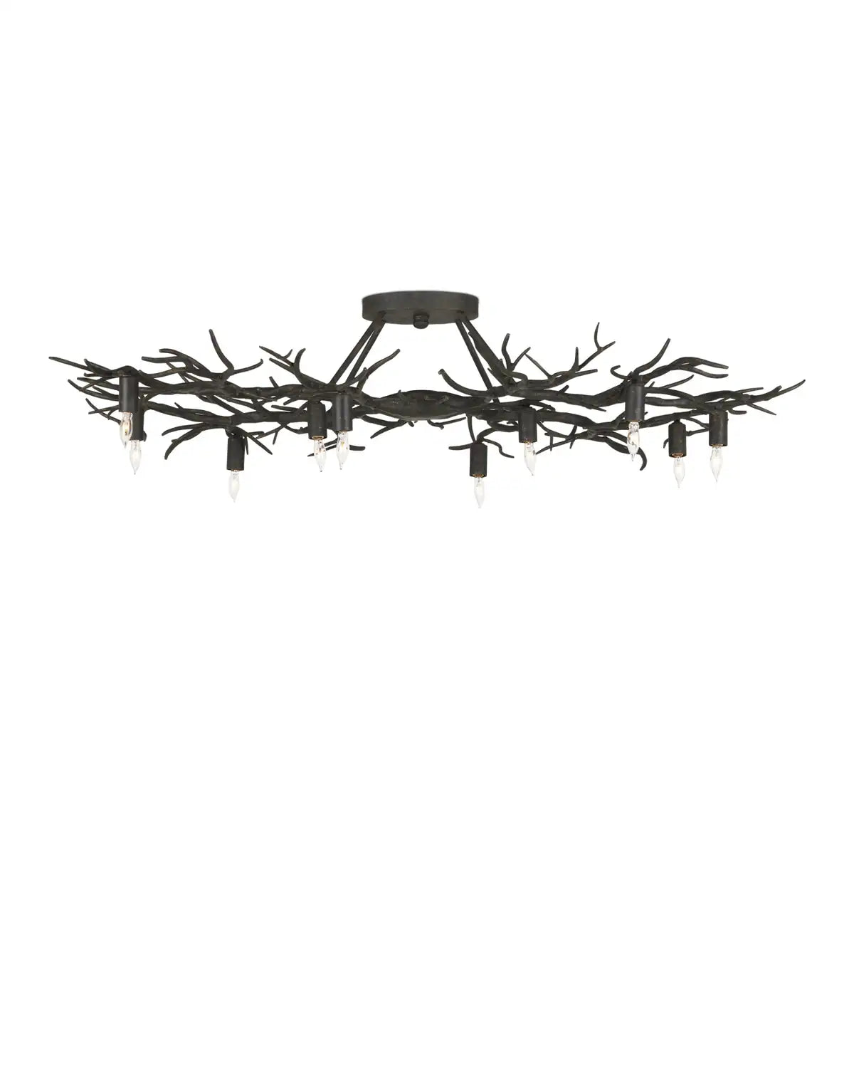 CURREY & COMPANY, RAINFOREST SEMI-FLUSH MOUNT, SEMI FLUSH MOUNT LIGHT