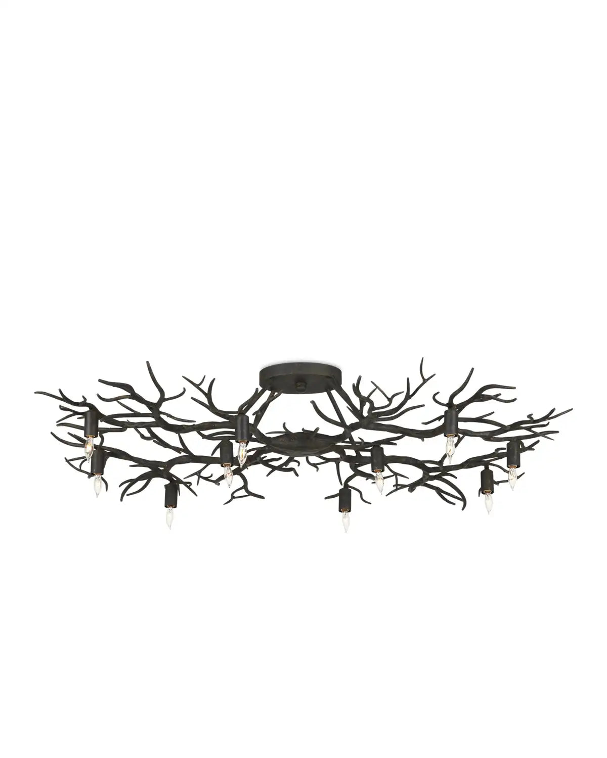 CURREY & COMPANY, RAINFOREST SEMI-FLUSH MOUNT, SEMI FLUSH MOUNT LIGHT