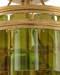 CURREY & COMPANY, VINTNER GREEN SEMI-FLUSH MOUNT, SEMI FLUSH MOUNT LIGHT