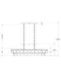 CURREY & COMPANY, SETTAT CHANDELIER, CHANDELIER LIGHT