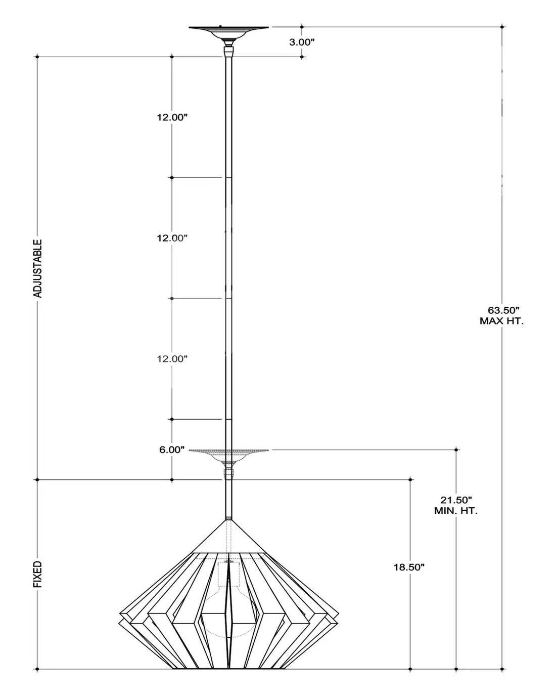 CURREY & COMPANY, PLUNGE PENDANT, PENDANT LIGHT
