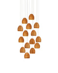 CURREY & COMPANY, BEEHIVE MULTI-DROP PENDANT, PENDANT LIGHT