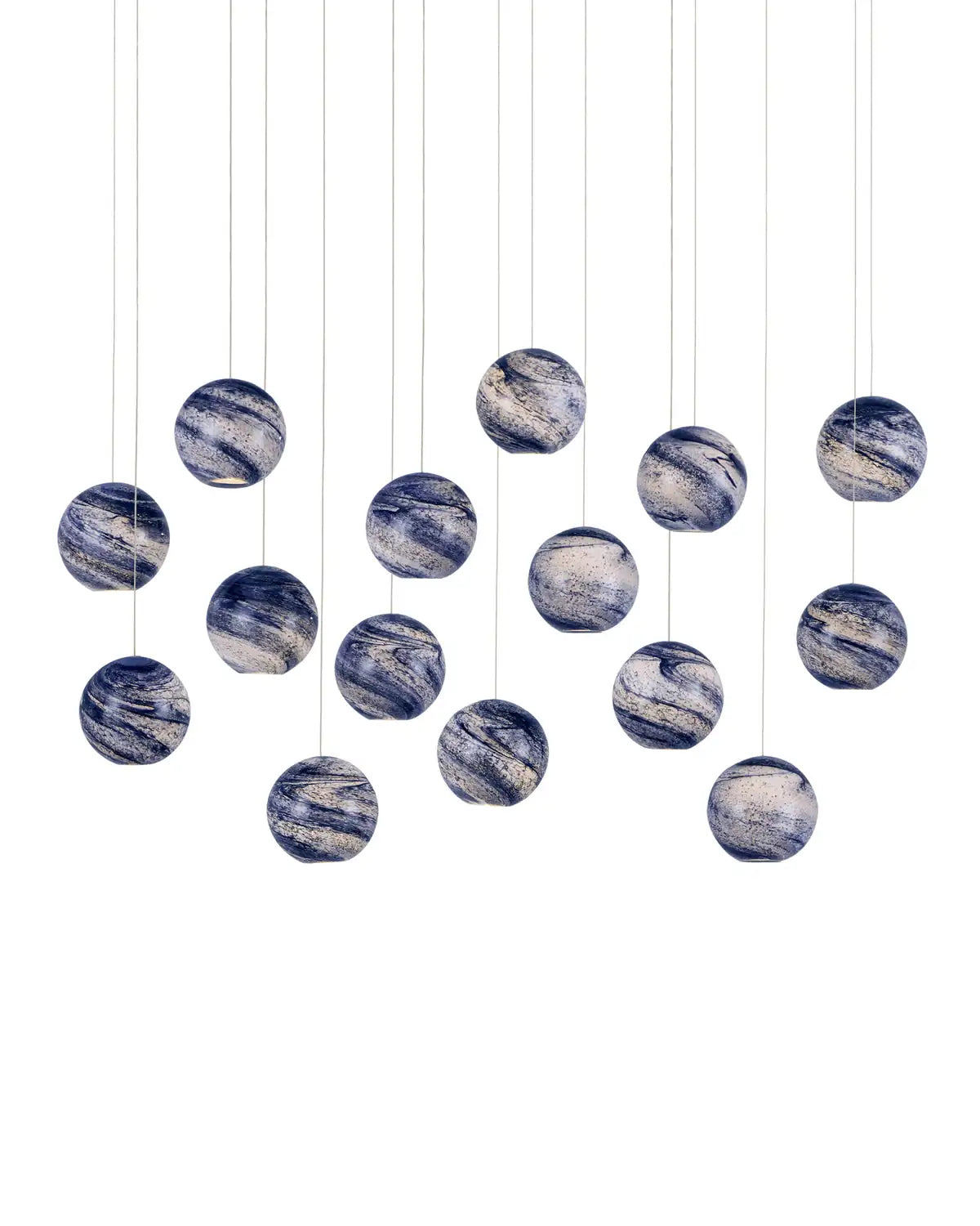 CURREY & COMPANY, PALATINO LINEAR MULTI-DROP PENDANT, PENDANT LIGHT