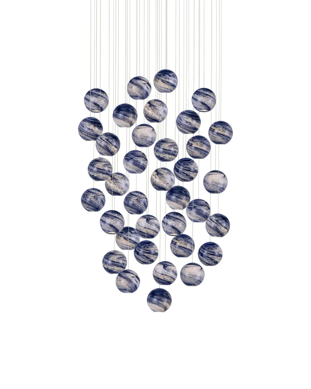 CURREY & COMPANY, PALATINO MULTI-DROP PENDANT, PENDANT LIGHT