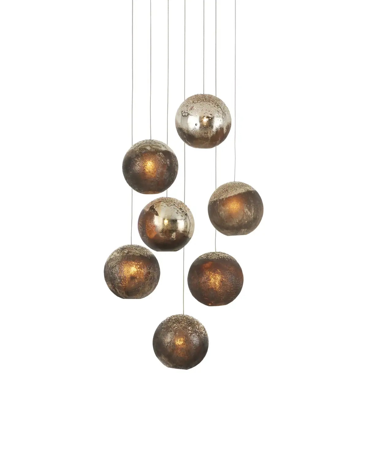 CURREY & COMPANY, PATHOS MULTI-DROP PENDANT, PENDANT LIGHT