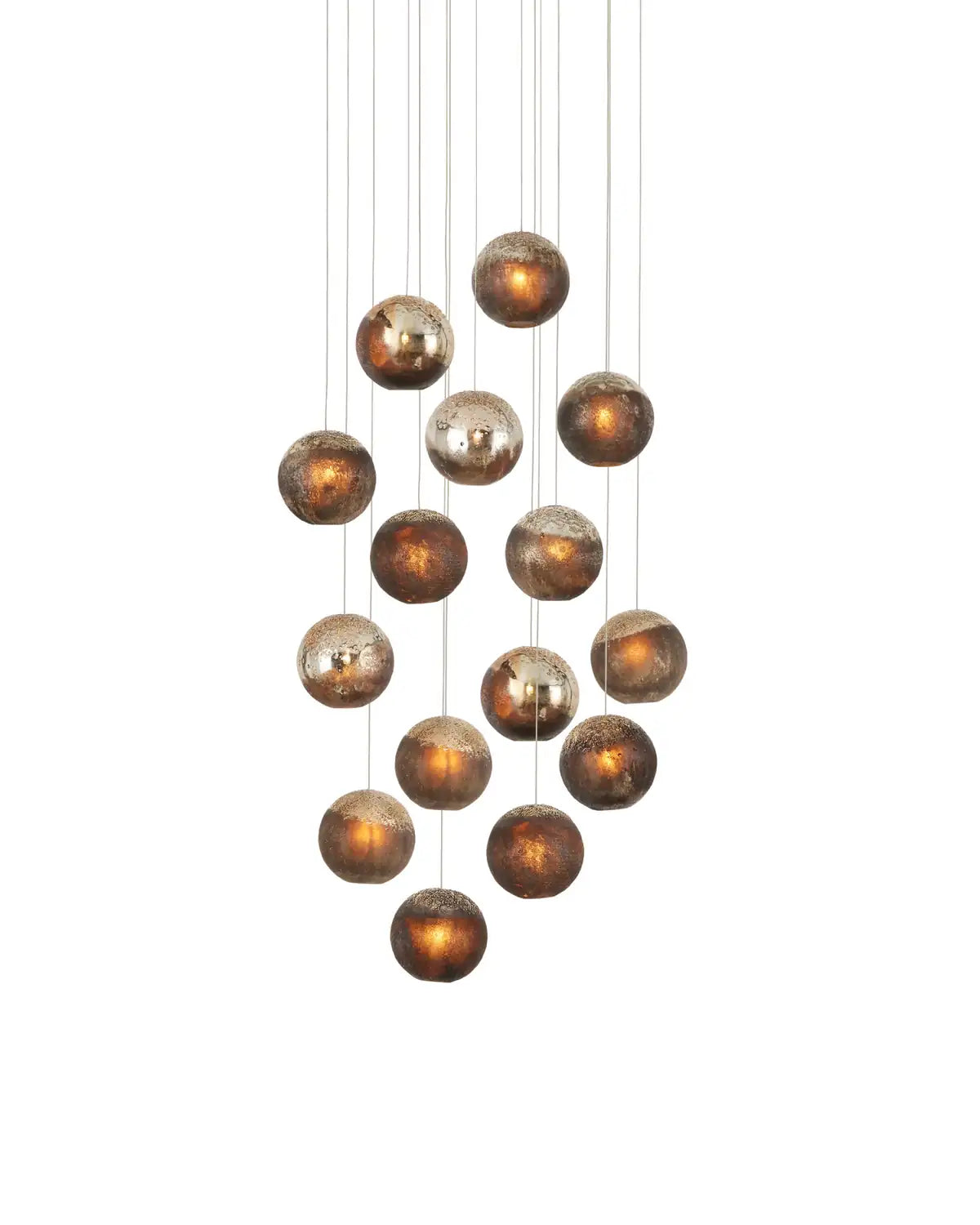 CURREY & COMPANY, PATHOS MULTI-DROP PENDANT, PENDANT LIGHT