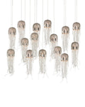 CURREY & COMPANY, MEDUSA LINEAR MULTI-DROP PENDANT, PENDANT LIGHT
