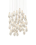 CURREY & COMPANY, GLACE MULTI-DROP PENDANT, PENDANT LIGHT