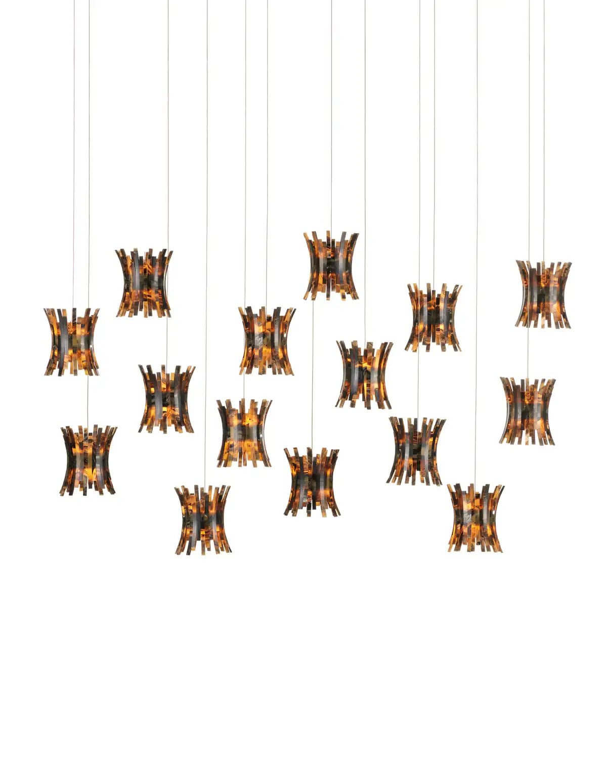 CURREY & COMPANY, ALSOP LINEAR MULTI-DROP PENDANT, PENDANT LIGHT