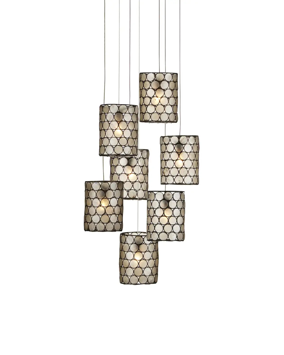 CURREY & COMPANY, REGATTA MULTI-DROP PENDANT, PENDANT LIGHT