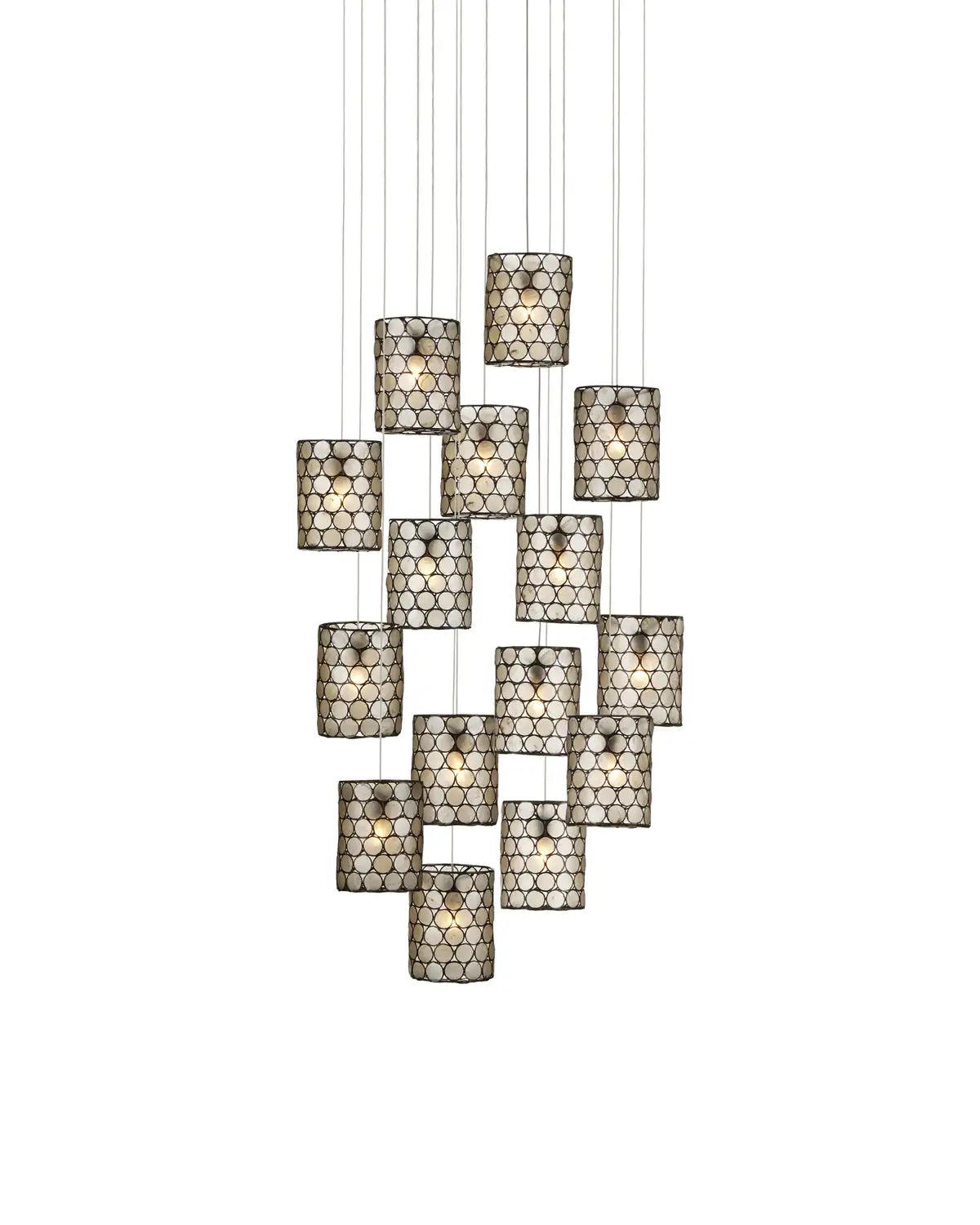 CURREY & COMPANY, REGATTA MULTI-DROP PENDANT, PENDANT LIGHT
