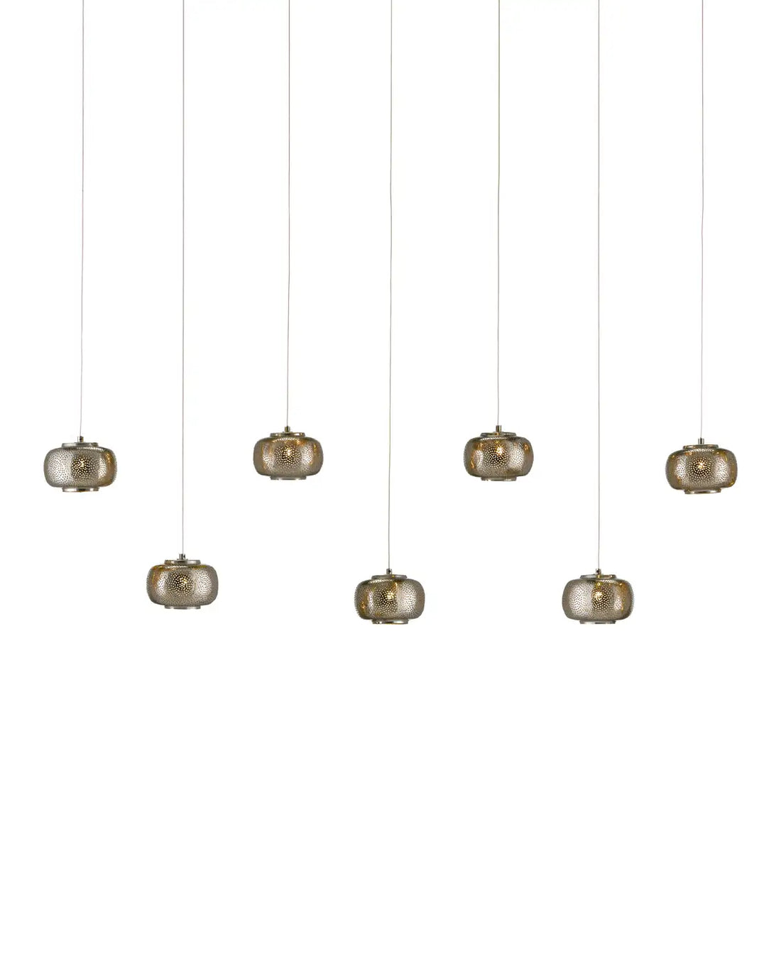 CURREY & COMPANY, PEPPER LINEAR MULTI-DROP PENDANT, PENDANT LIGHT