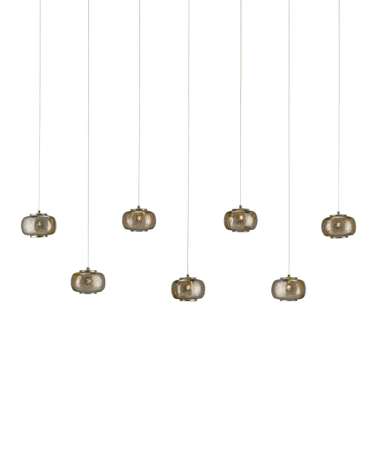 CURREY & COMPANY, PEPPER LINEAR MULTI-DROP PENDANT, PENDANT LIGHT