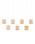 CURREY & COMPANY, DAZE LINEAR MULTI-DROP PENDANT, PENDANT LIGHT