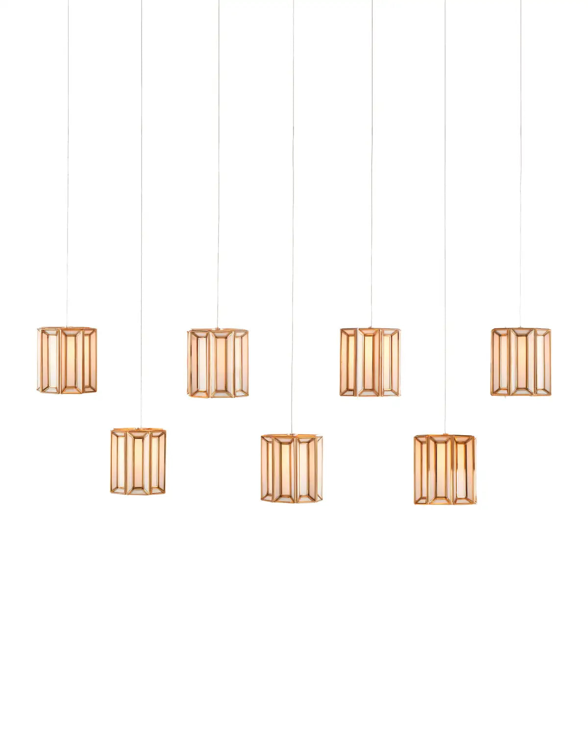 CURREY & COMPANY, DAZE LINEAR MULTI-DROP PENDANT, PENDANT LIGHT