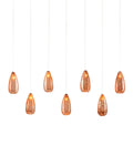 CURREY & COMPANY, RAME LINEAR MULTI-DROP PENDANT, PENDANT LIGHT