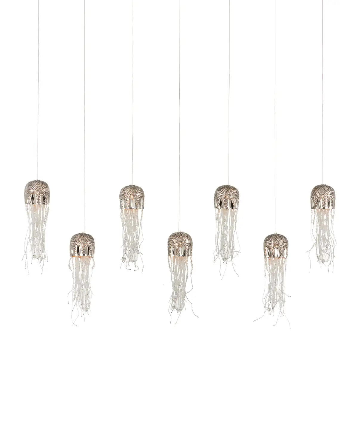 CURREY & COMPANY, MEDUSA LINEAR MULTI-DROP PENDANT, PENDANT LIGHT