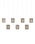 CURREY & COMPANY, REGATTA LINEAR MULTI-DROP PENDANT, PENDANT LIGHT