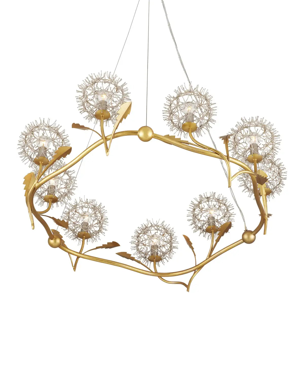 CURREY & COMPANY, DANDELION & CHANDELIER, CHANDELIER LIGHT