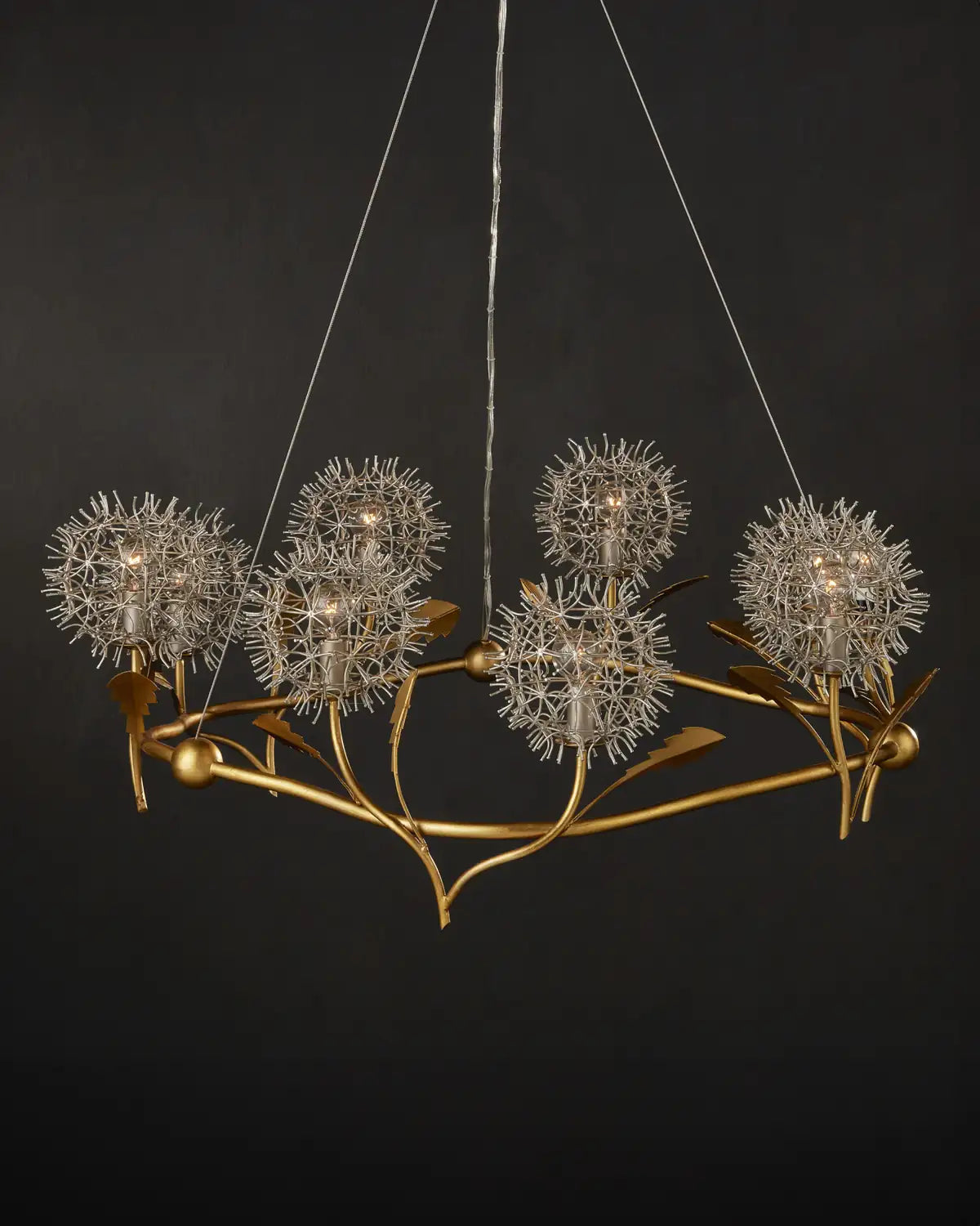 CURREY & COMPANY, DANDELION & CHANDELIER, CHANDELIER LIGHT