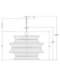 CURREY & COMPANY, PHEBE CHANDELIER, CHANDELIER LIGHT