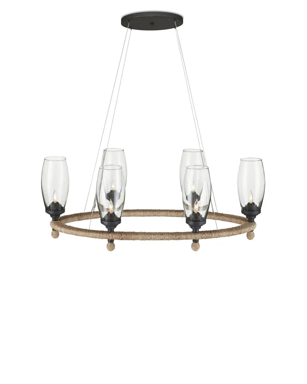 CURREY & COMPANY, HIGHTIDER OVAL CHANDELIER, CHANDELIER LIGHT