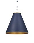 CURREY & COMPANY, PIERREPONT BLUE PENDANT, PENDANT LIGHT