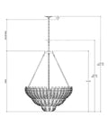 CURREY & COMPANY, MAGNUM OPUS CHANDELIER, CHANDELIER LIGHT