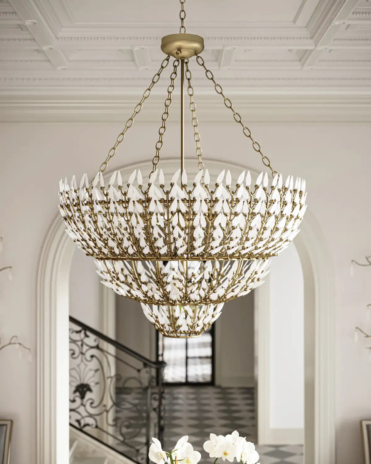 CURREY & COMPANY, MAGNUM OPUS CHANDELIER, CHANDELIER LIGHT