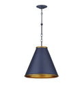 CURREY & COMPANY, PIERREPONT BLUE PENDANT, PENDANT LIGHT