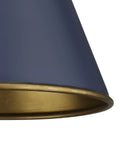 CURREY & COMPANY, PIERREPONT BLUE PENDANT, PENDANT LIGHT