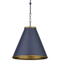CURREY & COMPANY, PIERREPONT BLUE PENDANT, PENDANT LIGHT
