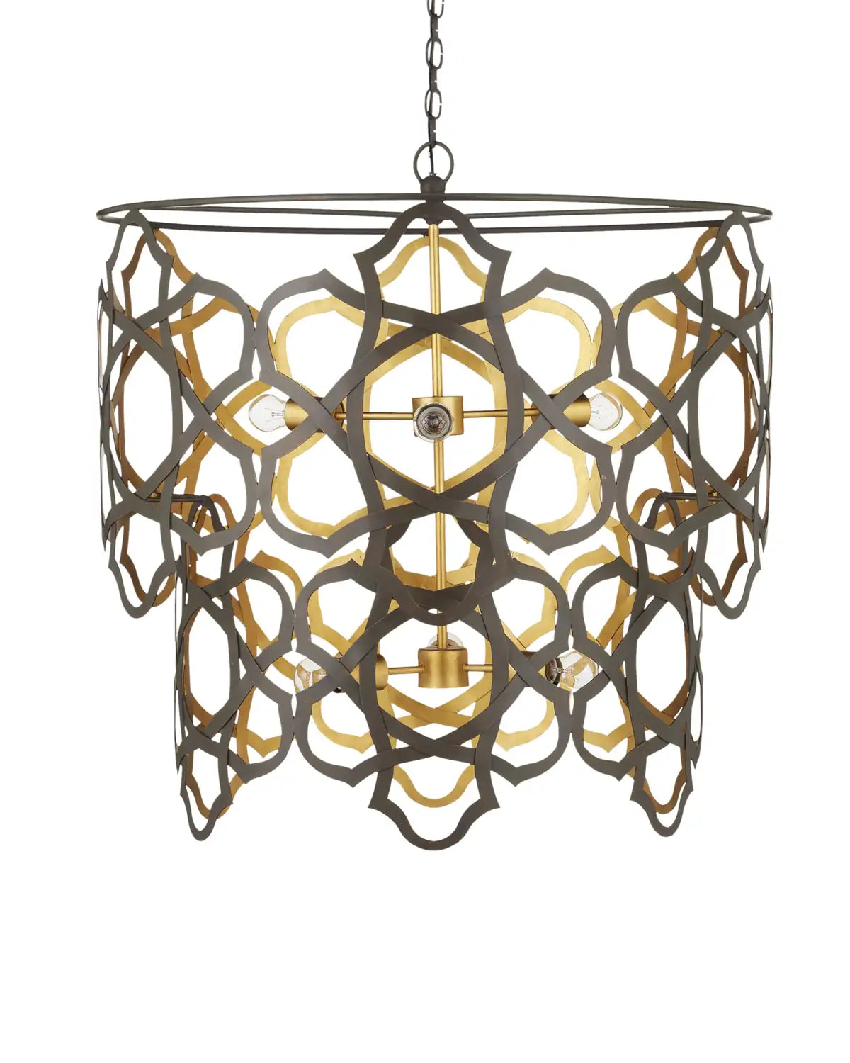 CURREY & COMPANY, MAURESQUE & CHANDELIER, CHANDELIER LIGHT