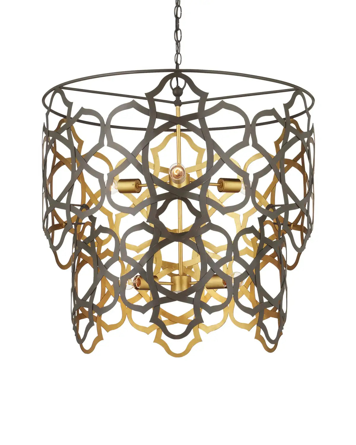 CURREY & COMPANY, MAURESQUE & CHANDELIER, CHANDELIER LIGHT