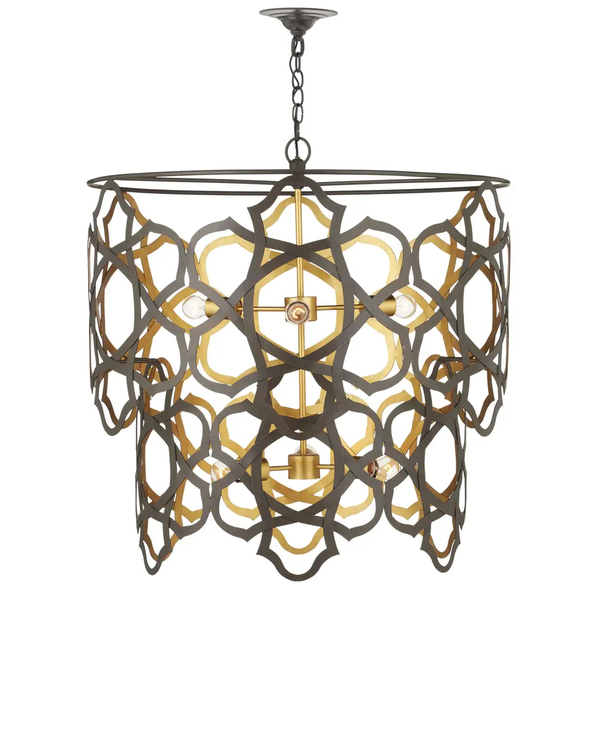 CURREY & COMPANY, MAURESQUE & CHANDELIER, CHANDELIER LIGHT