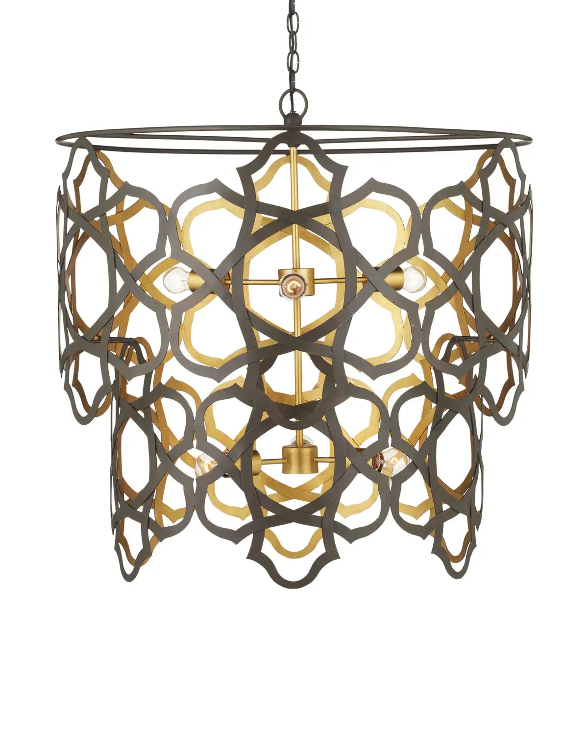 CURREY & COMPANY, MAURESQUE & CHANDELIER, CHANDELIER LIGHT