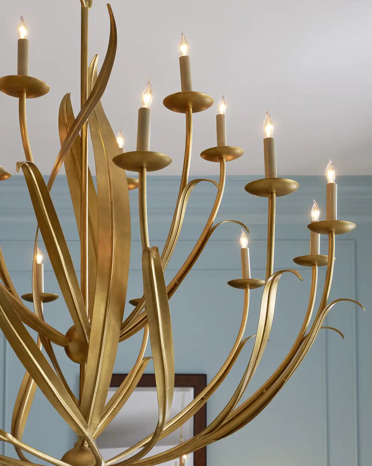 CURREY & COMPANY, MENEFEE CHANDELIER, CHANDELIER LIGHT