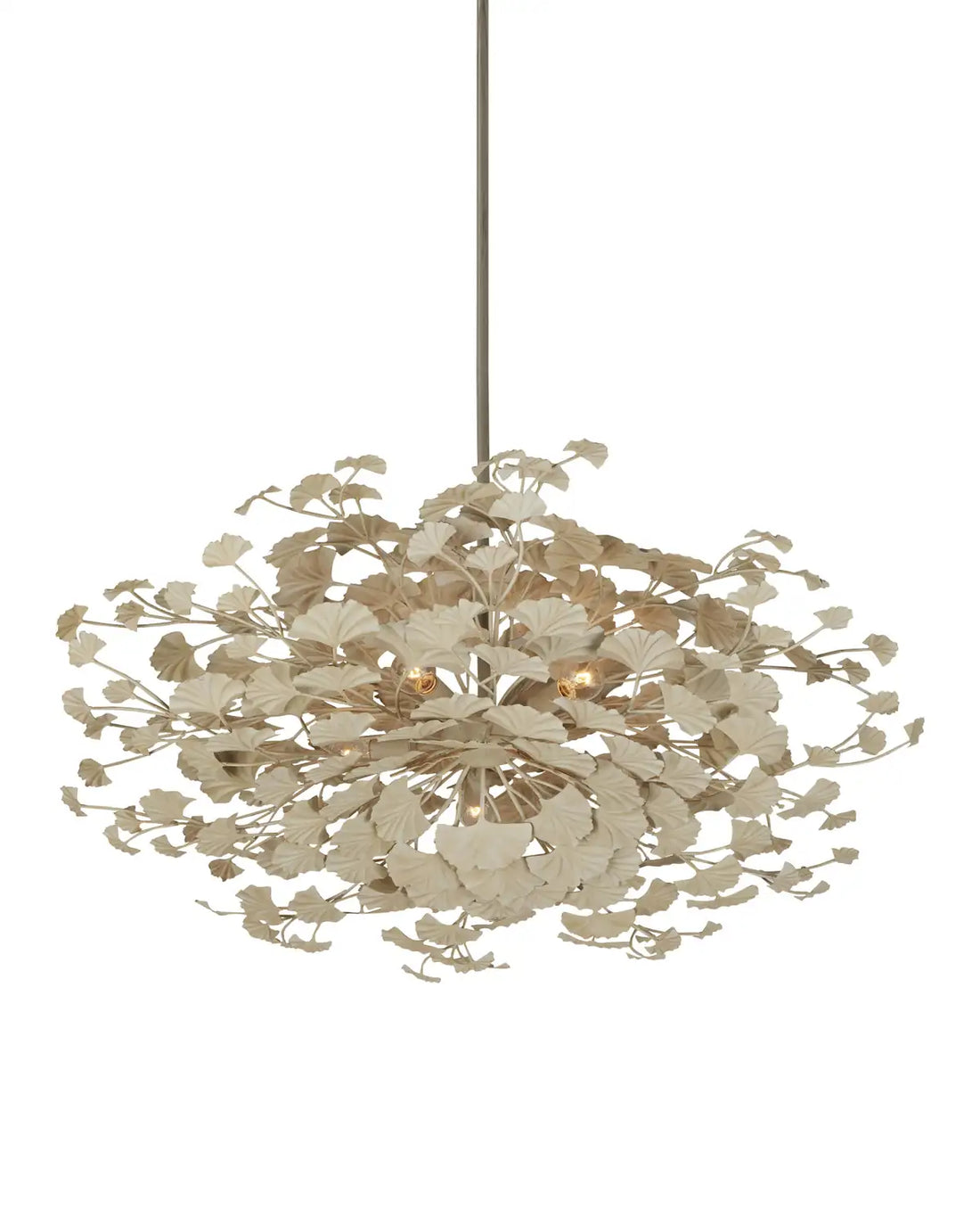 CURREY & COMPANY, MAIDENHAIR SEMI-FLUSH MOUNT, SEMI FLUSH MOUNT LIGHT