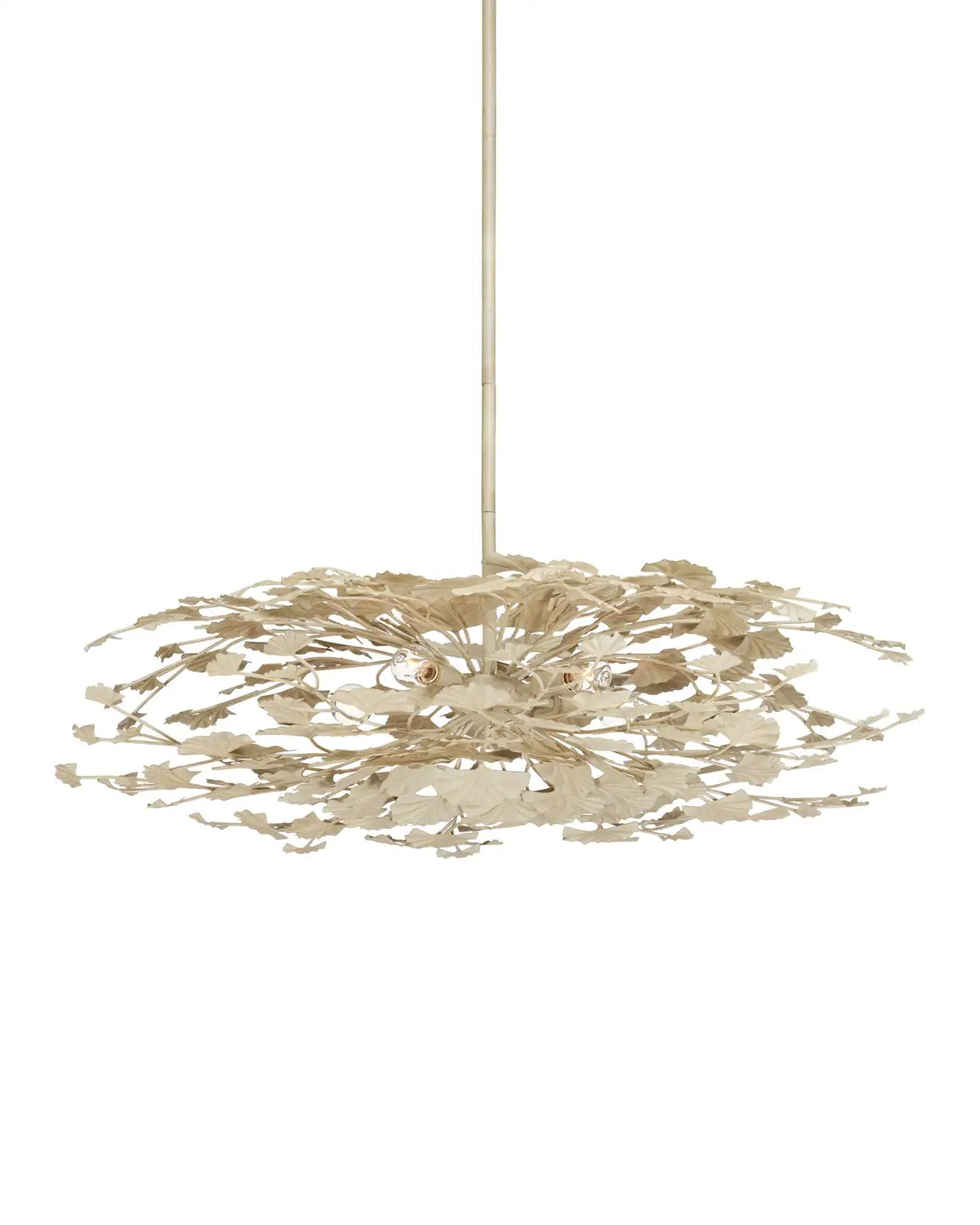 CURREY & COMPANY, MAIDENHAIR SEMI-FLUSH MOUNT, SEMI FLUSH MOUNT LIGHT