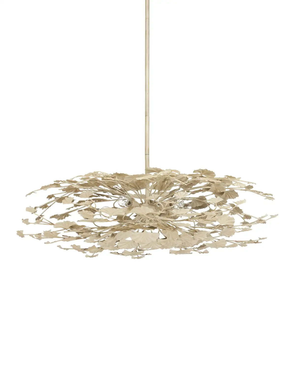 CURREY & COMPANY, MAIDENHAIR SEMI-FLUSH MOUNT, SEMI FLUSH MOUNT LIGHT