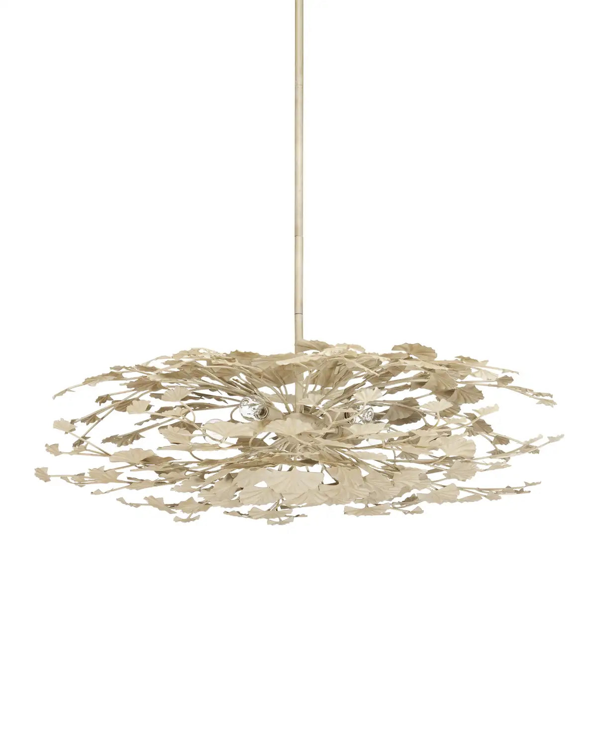 CURREY & COMPANY, MAIDENHAIR SEMI-FLUSH MOUNT, SEMI FLUSH MOUNT LIGHT