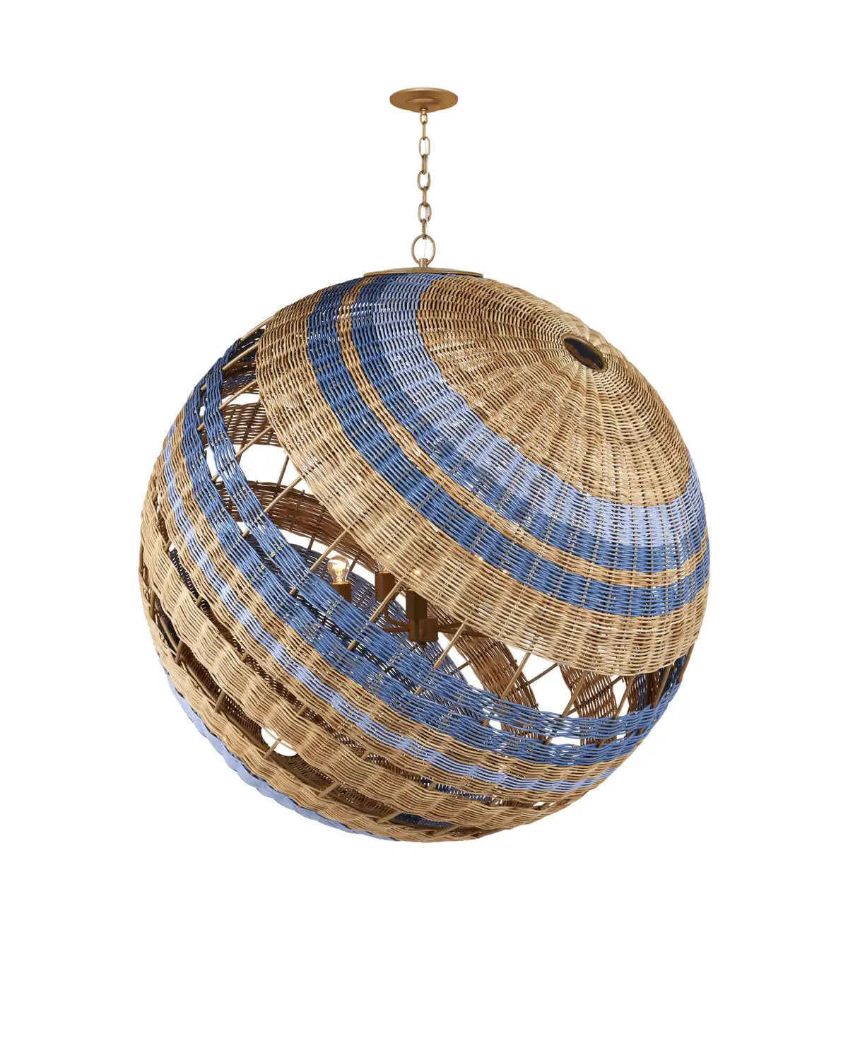 CURREY & COMPANY, SENJYO TILTED ORB CHANDELIER, CHANDELIER LIGHT