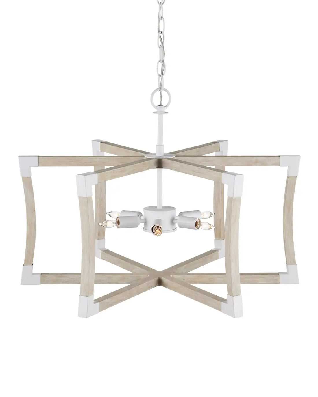 CURREY & COMPANY BASTIAN SANDSTONE SEMI-FLUSH MOUNT | 9000-1111