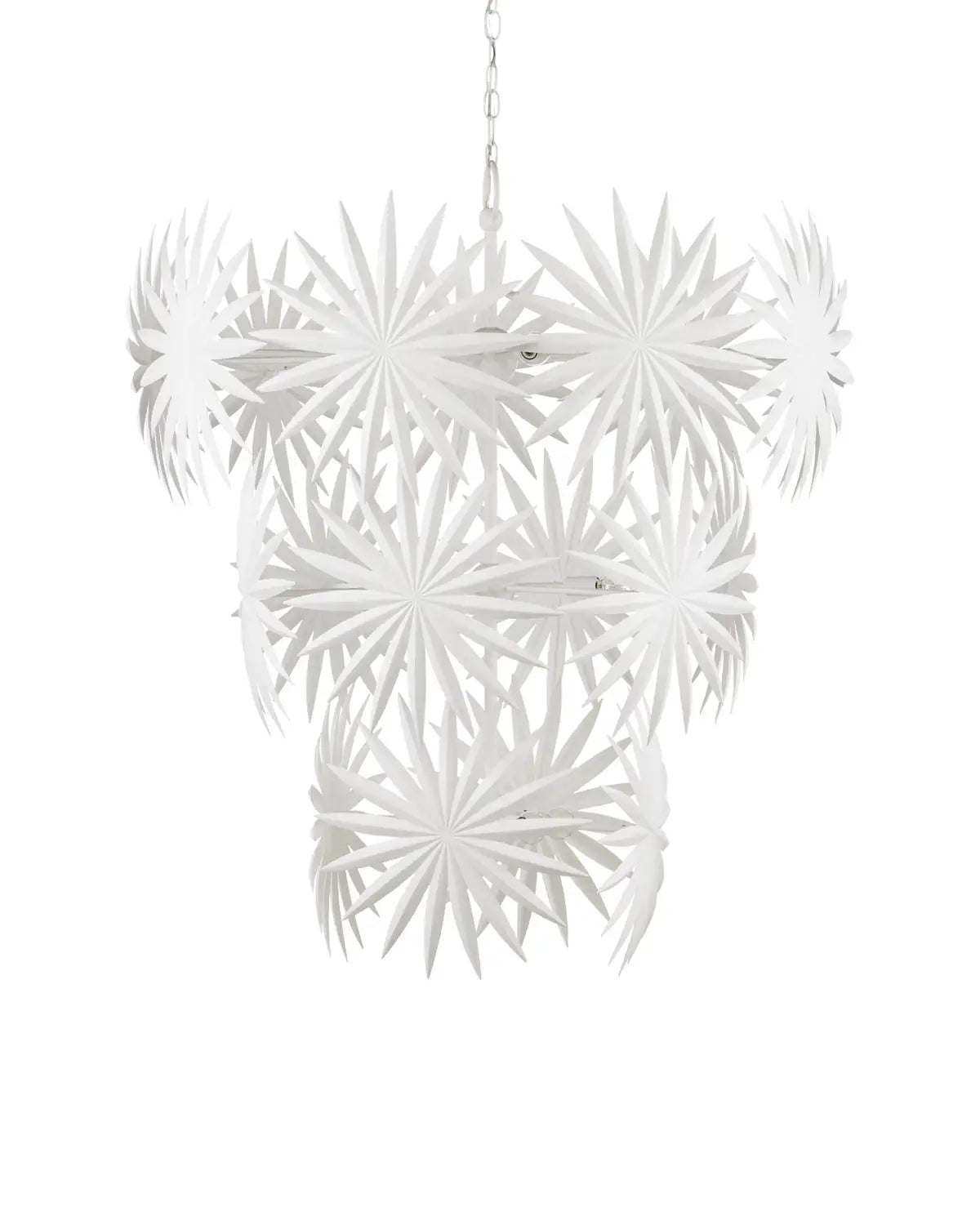 CURREY & COMPANY, BISMARKIA CHANDELIER, CHANDELIER LIGHT