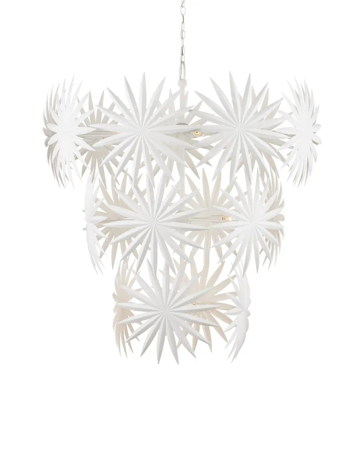 CURREY & COMPANY, BISMARKIA CHANDELIER, CHANDELIER LIGHT