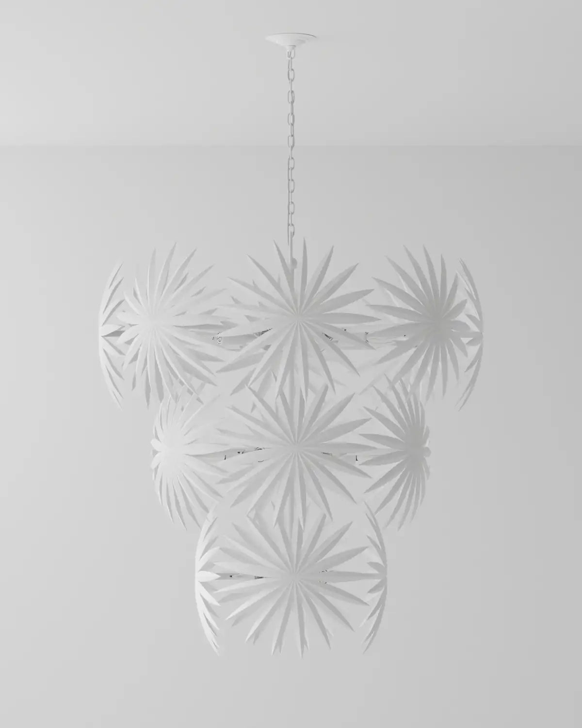 CURREY & COMPANY, BISMARKIA CHANDELIER, CHANDELIER LIGHT