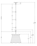 CURREY & COMPANY, ANNABELLE PENDANT, PENDANT LIGHT