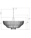 CURREY & COMPANY, MAGNUM OPUS GRANDE CHANDELIER, CHANDELIER LIGHT